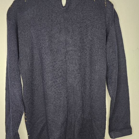 Regency Collection For Joyce Vintage Black Sequin Sweater - Picture 4 of 4